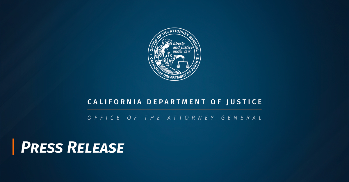Attorney General Bonta Rejects Proposal to Undermine Federal Safeguards for Retirement Investments