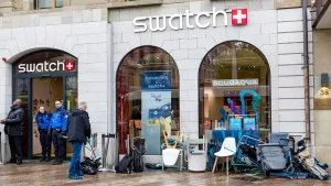 Audemars Piguet and Swatch 'Royal Pop' launch leads to chaotic scenes, pepper spray, and arrests in shopping centers