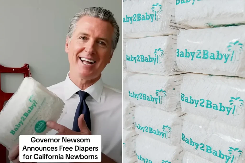 Baby2Baby secures a no-bid agreement in the diaper initiative by Gavin Newsom