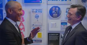 Barack Obama Claims Trump has Turned the Justice System and Military into Political Tools in Friendly Interview with Colbert