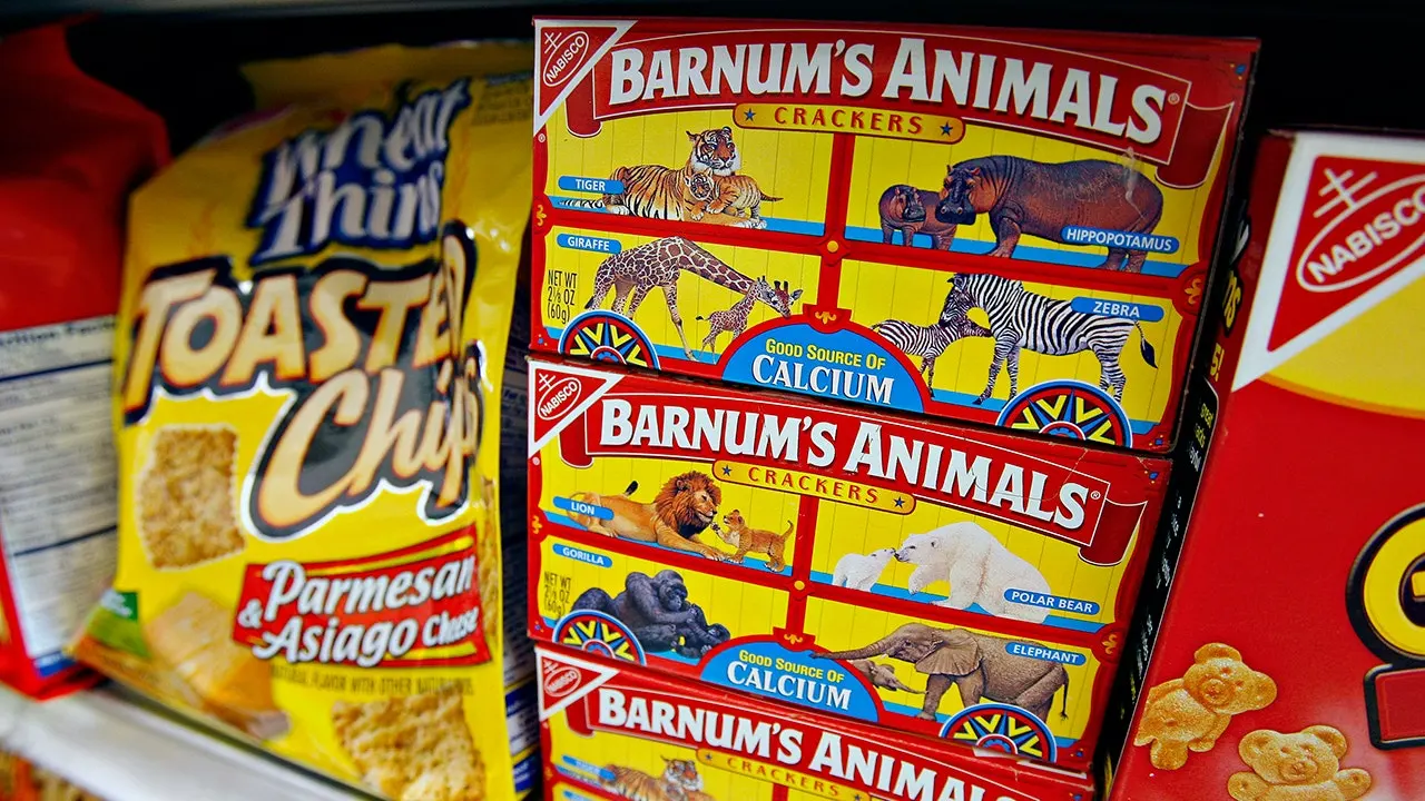 Barnum's was not the first animal cracker available in the United States