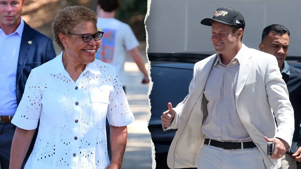 Bass and Pratt compete for support in Los Angeles mayoral election with a runoff expected