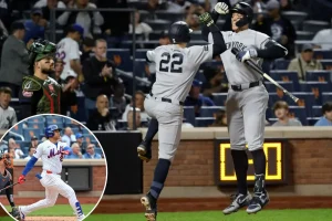 Ben Rice teams up with Aaron Judge for a remarkable duo with the Yankees