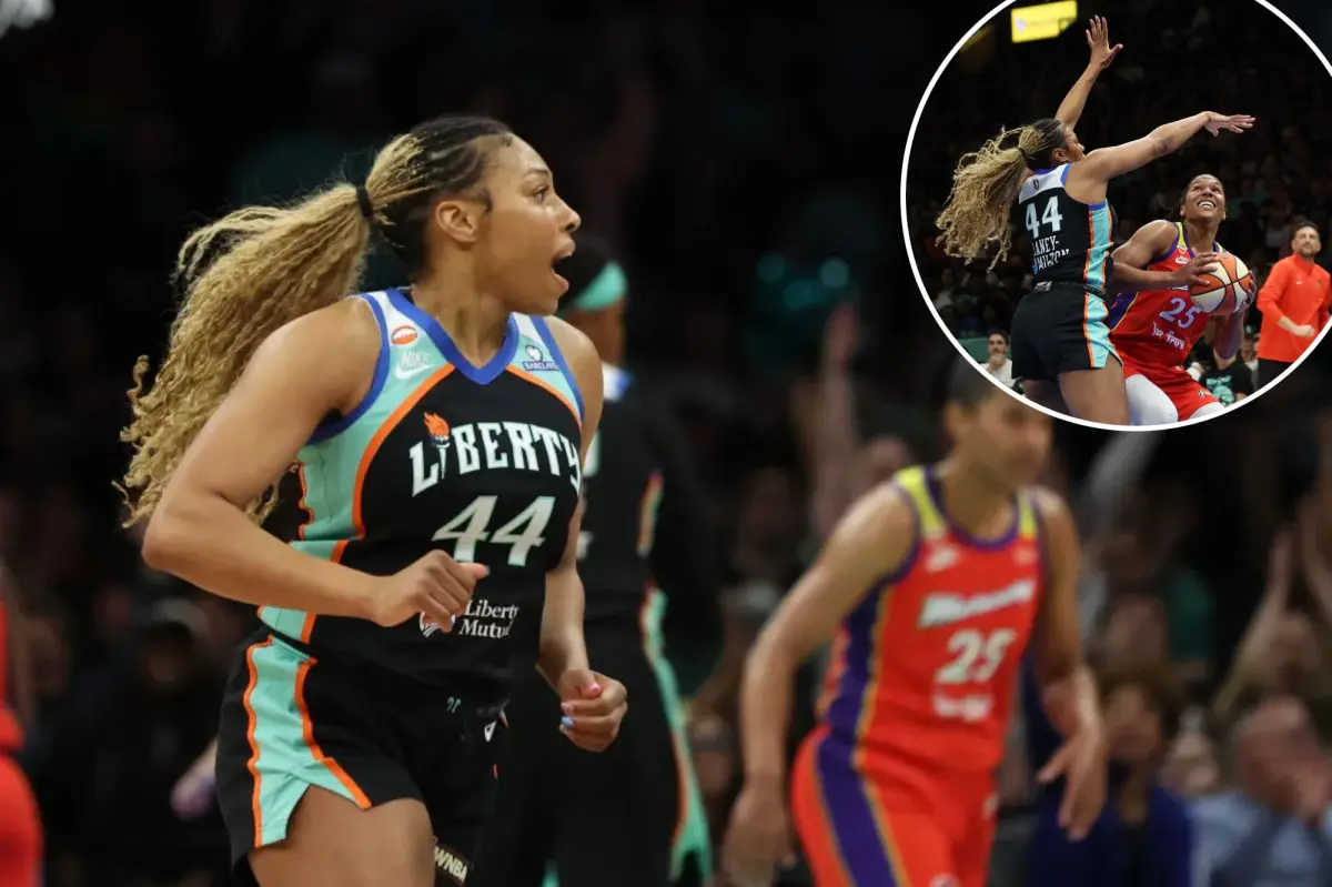 Betnijah Laney-Hamilton reenters the team to contribute significantly to the Liberty's victory