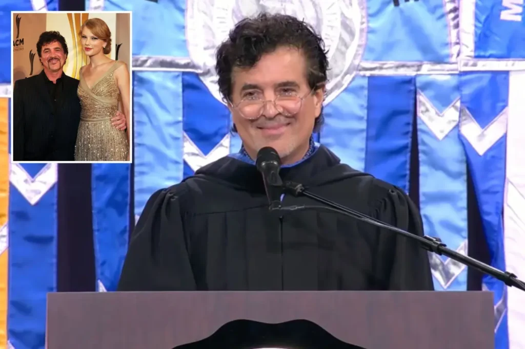 Big Machine CEO Scott Borchetta responds to graduates jeering an 'AI speech' at the Middle Tennessee State University ceremony