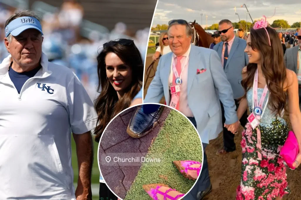 Bill Belichick and Jordon Hudson experience the 2026 Kentucky Derby