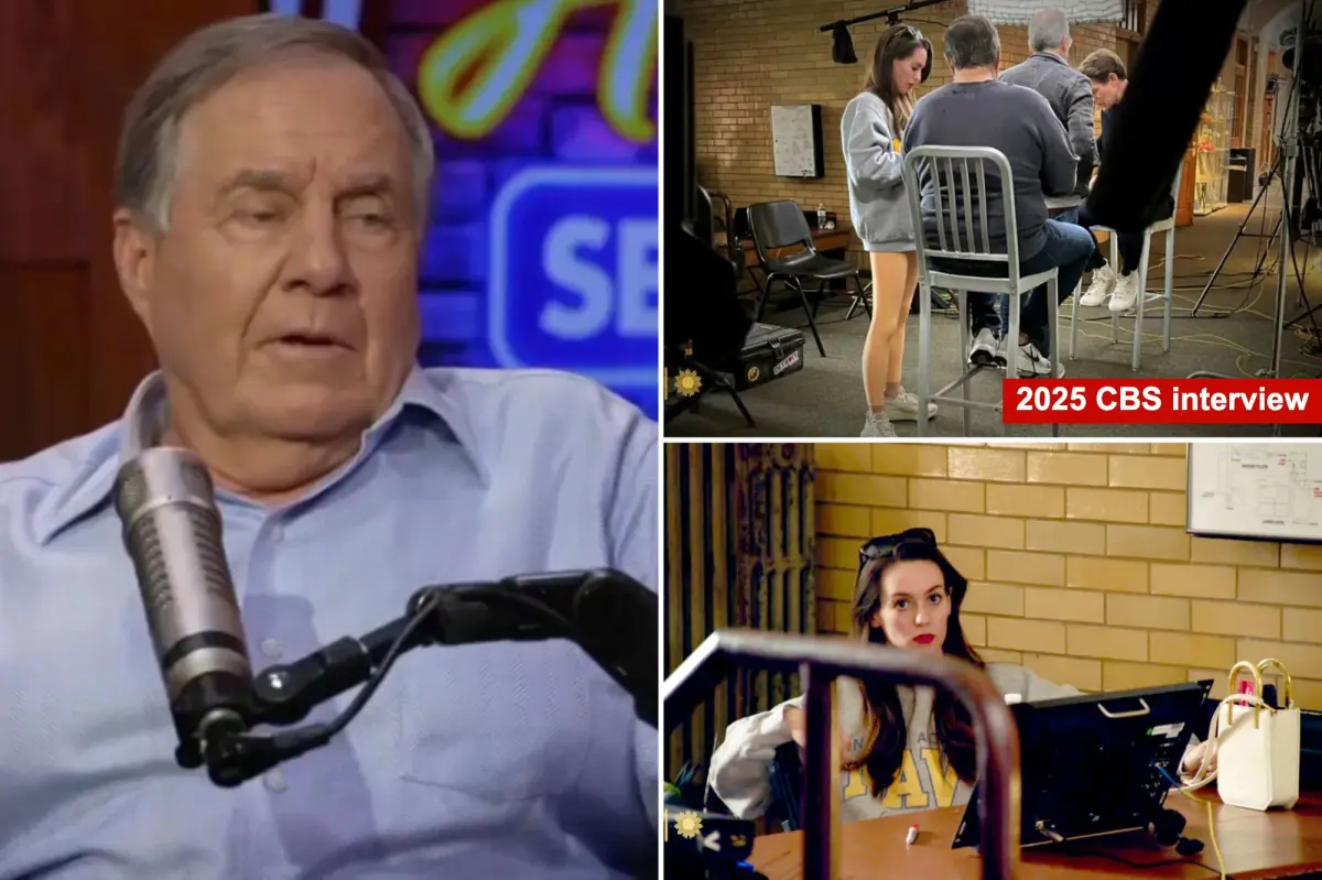 Bill Belichick claims CBS is being misleading following a 2025 interview with Jordon Hudson on the horizon