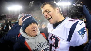 Bill Belichick states that the story of a rivalry with Tom Brady was created by the media.