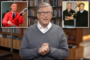 Bill Gates aimed to replicate Mr. Rogers’ image, according to a report.