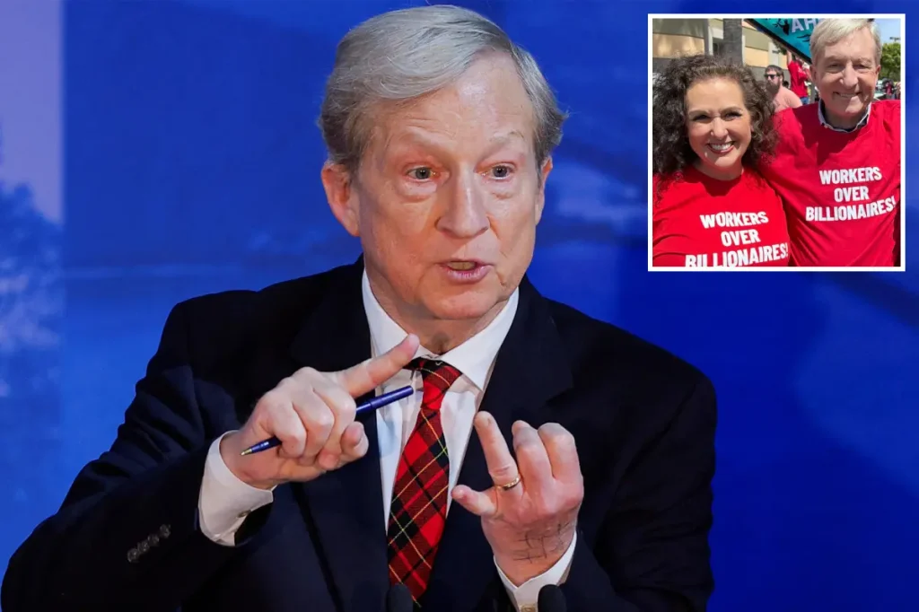 Billionaire Tom Steyer exposed for hypocrisy at May Day rally: 'class traitor'