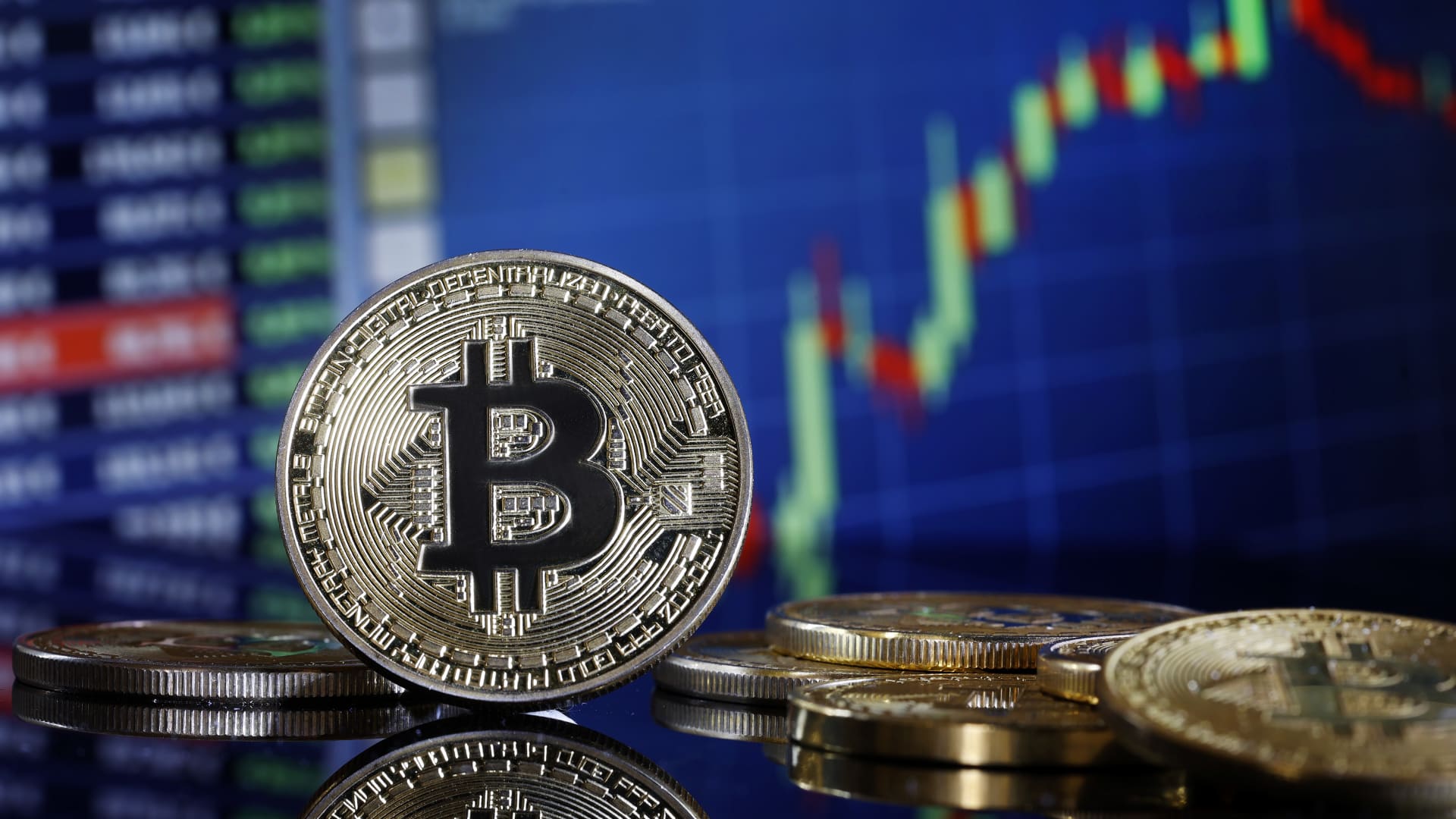 Bitcoin rose in April, but low buyer interest puts the rally at risk.