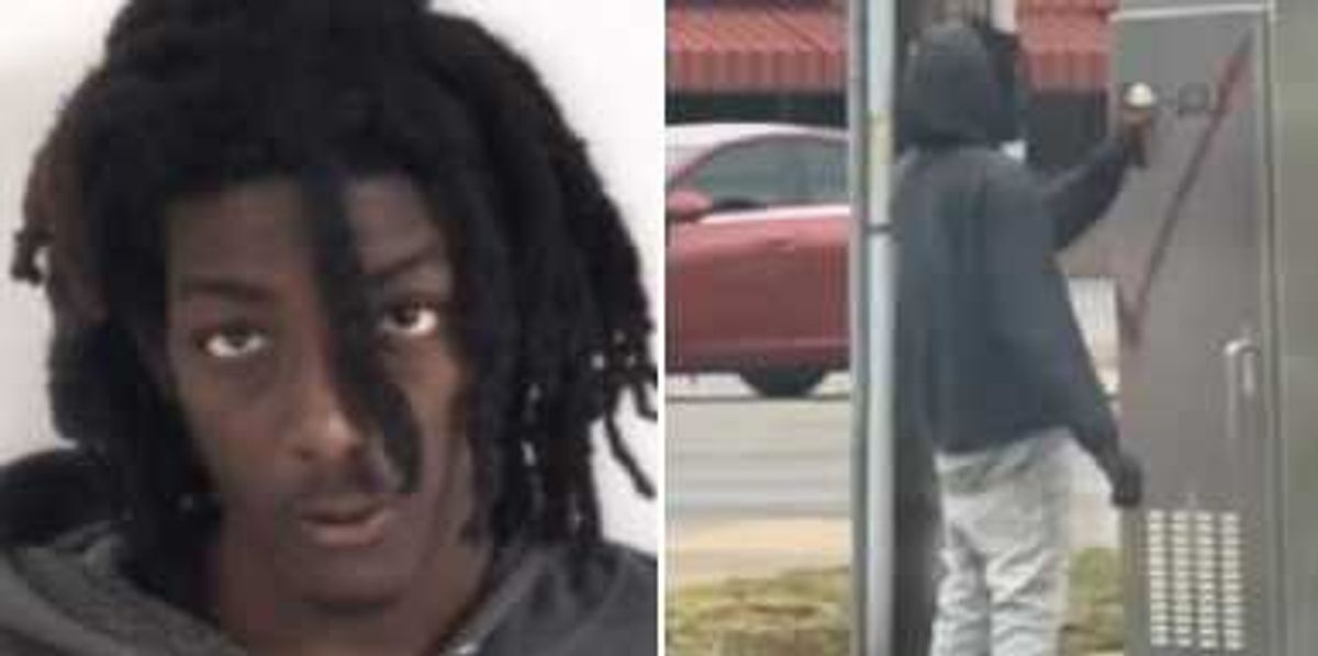 Black suspect possibly stages a racial hoax before allegedly taking a gun