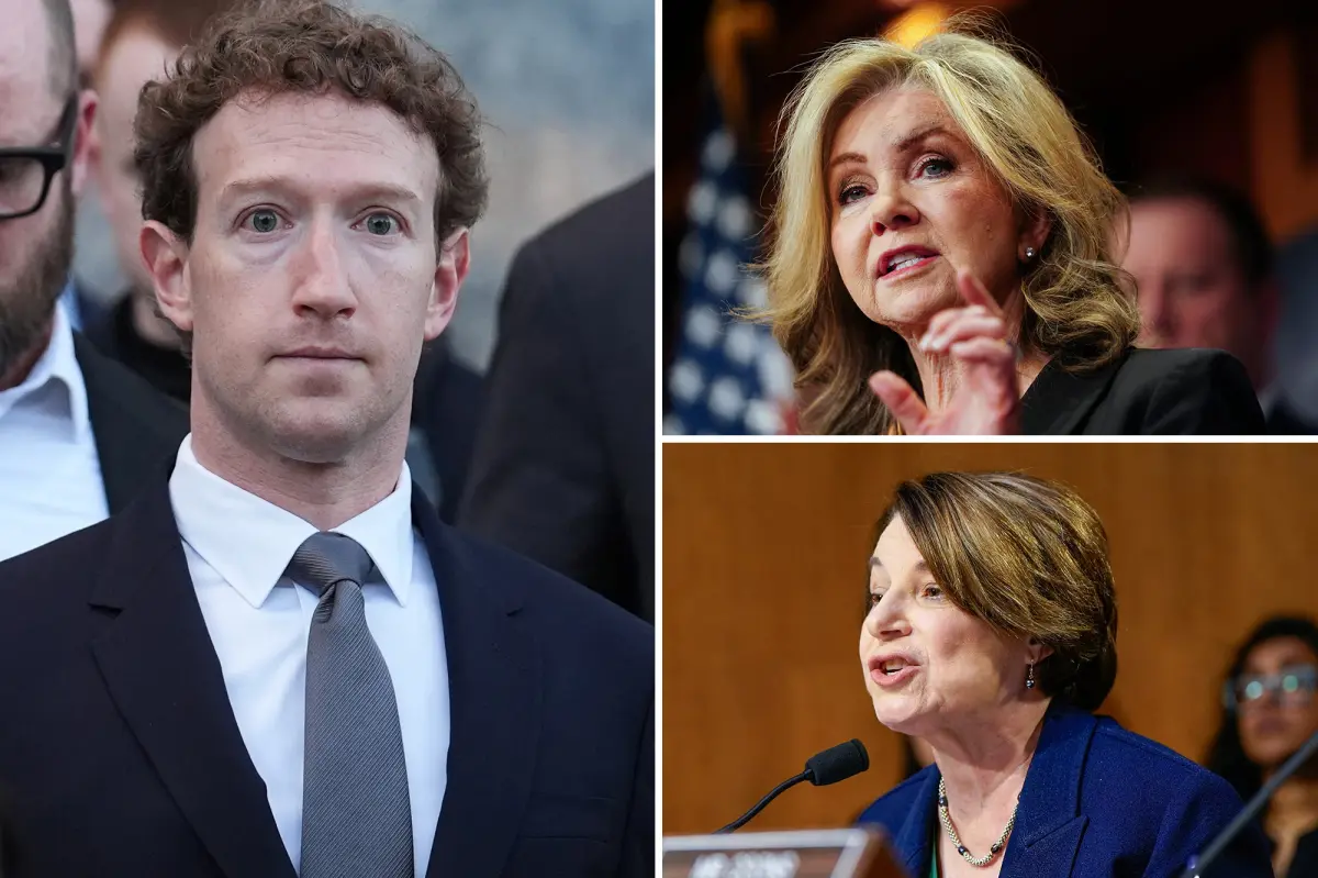 Blackburn and Klobuchar criticize Mark Zuckerberg for prohibiting ads from law firms representing social media addiction victims: 'Concerning'
