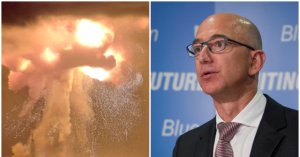 Blue Origin Rocket by Jeff Bezos Blows Up During Pre-Launch Testing at Cape Canaveral