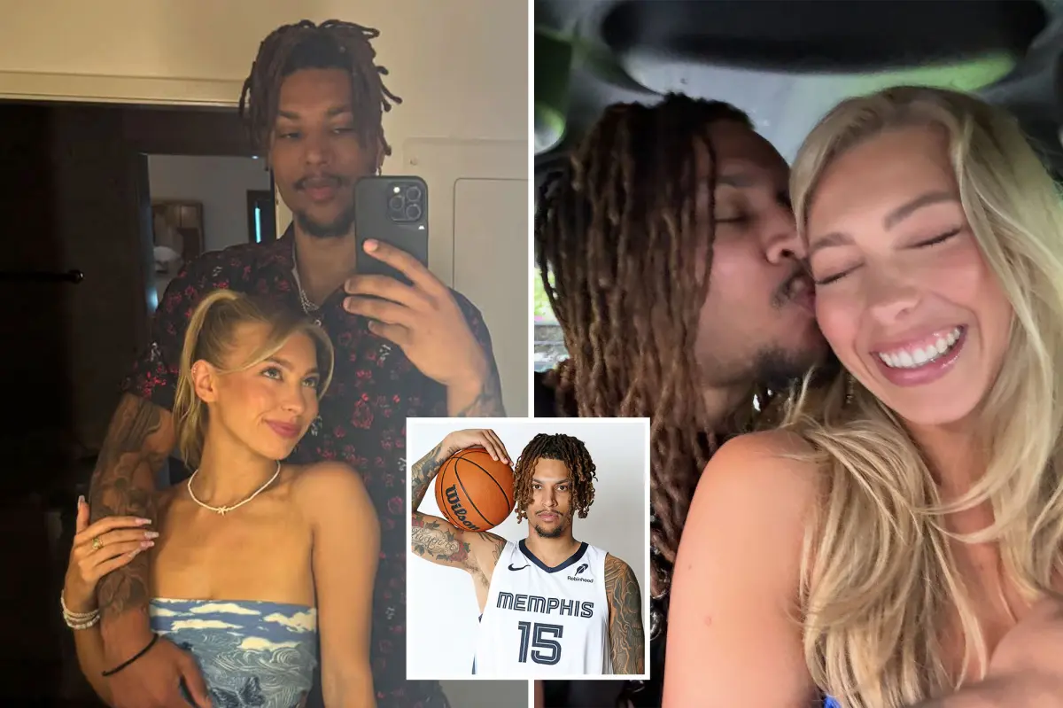 Brandon Clarke's fiancée expresses deep sadness in a wedding post following his unexpected passing.