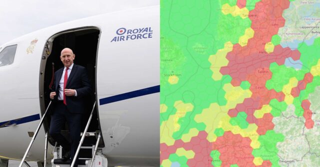 Britain Once MoreRaises Concerns About Government VIP Jet Blocked by Russia