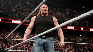 Brock Lesnar comes back to WWE Raw a month after seeming to retire.