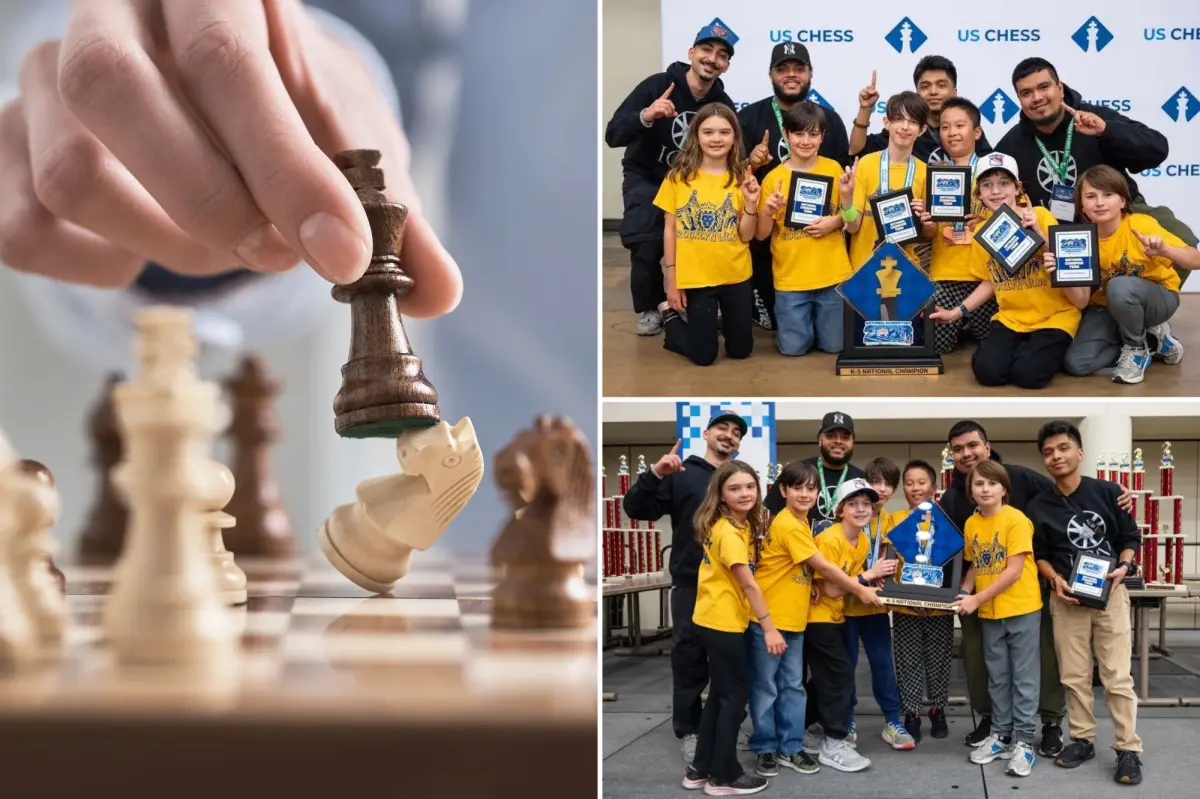 Brooklyn public school students triumph over private school rivals to win national chess trophy