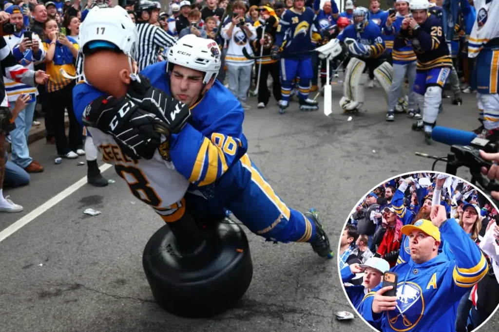 Buffalo fans are excited about the Sabres' finally achieving success.