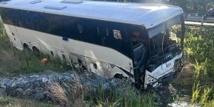 Bus driver involved in accident that resulted in the deaths of five people, including two children, was a Chinese national who did not speak English, according to Sec. Duffy.