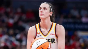 Caitlin Clark leaves preseason game due to collision with Wings player