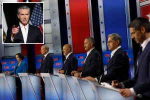 California gubernatorial candidates describe Gavin Newsom in one word