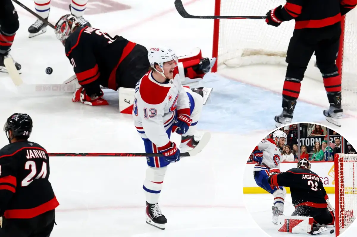 Canadiens take advantage of a fast start to win Game 1 from unprepared Hurricanes