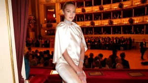 Candice Swanepoel shares a topless photo on Instagram