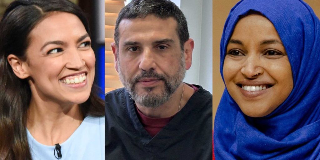 Candidate supported by the squad previously volunteered with a group linked to al-Qaeda and testified for a terrorist 'blind cleric'