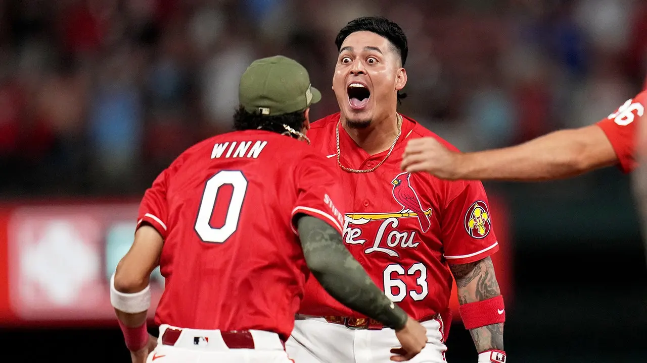 Cardinals' game-ending victory ignites shirtless fan excitement at Busch Stadium