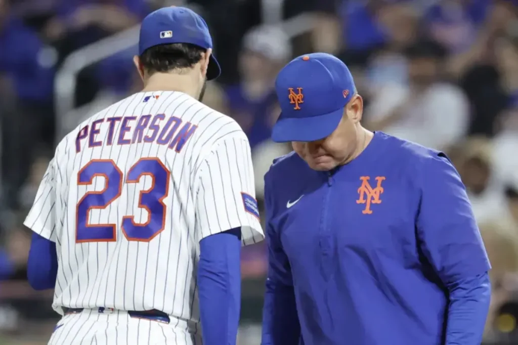 Carlos Mendoza: David Peterson is aware of his defensive mistake