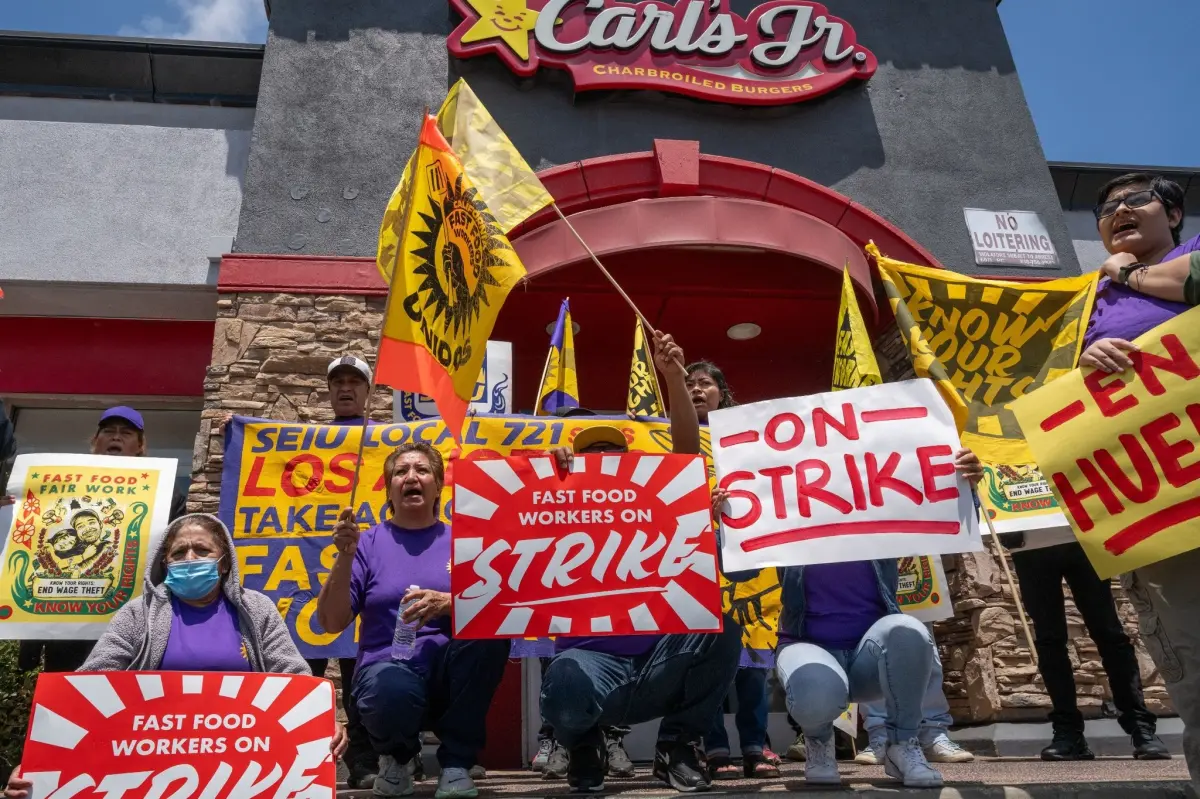 Carl's Jr. affected by California's economic conditions and troubled employees