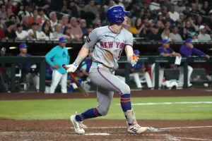 Carson Benge delivers key hit in the 10th after being placed in the No. 5 batting position.