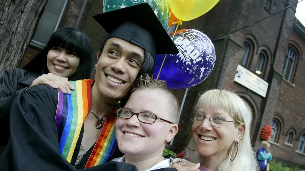 Catholic colleges hold LGBTQ graduation events, featuring one with a drag performance