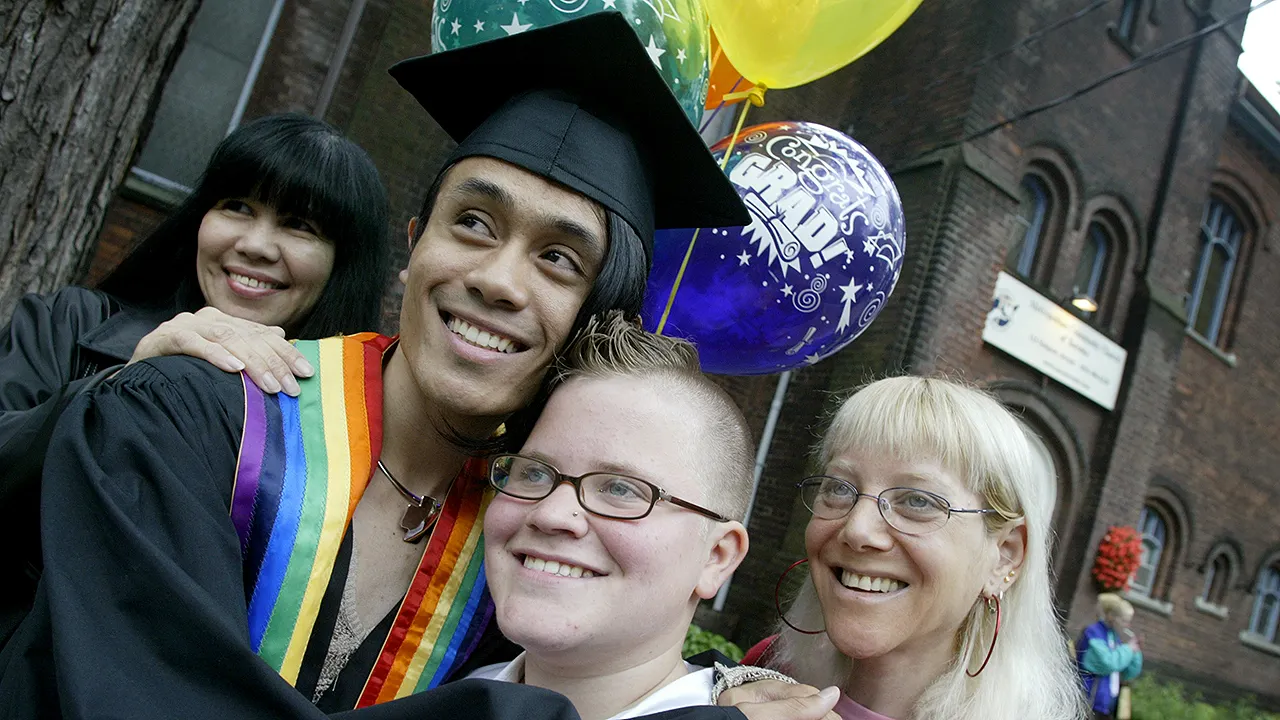 Catholic colleges hold LGBTQ graduation events, featuring one with a drag performance