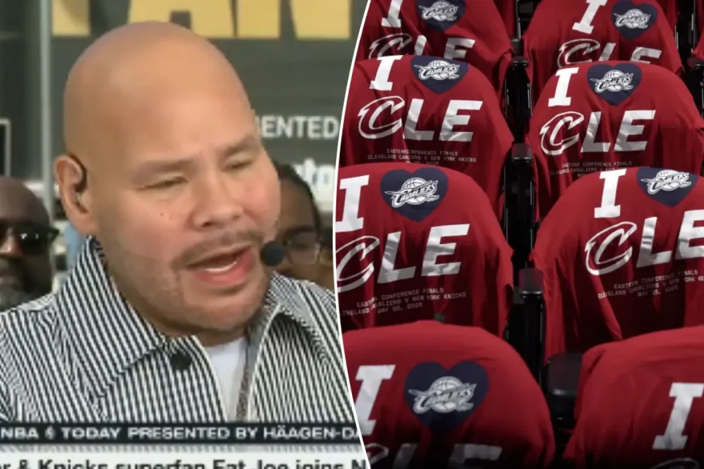 Cavaliers revoked Fat Joe's Game 4 tickets: 'Knick fans are not allowed courtside'