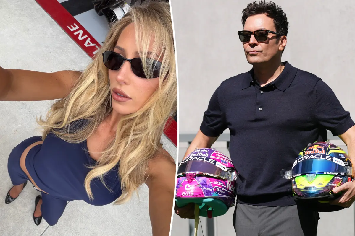 Celebrities like Jimmy Fallon and Alix Earle showcase their style at the Formula 1 Miami Grand Prix