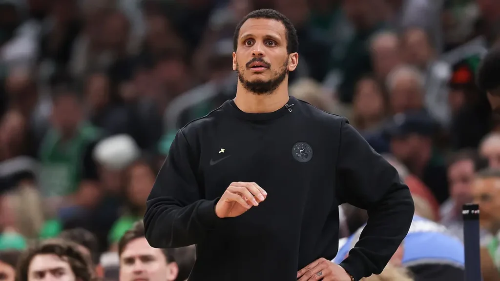 Celtics coach Joe Mazzulla receives NBA Coach of the Year award he previously labeled 'stupid'