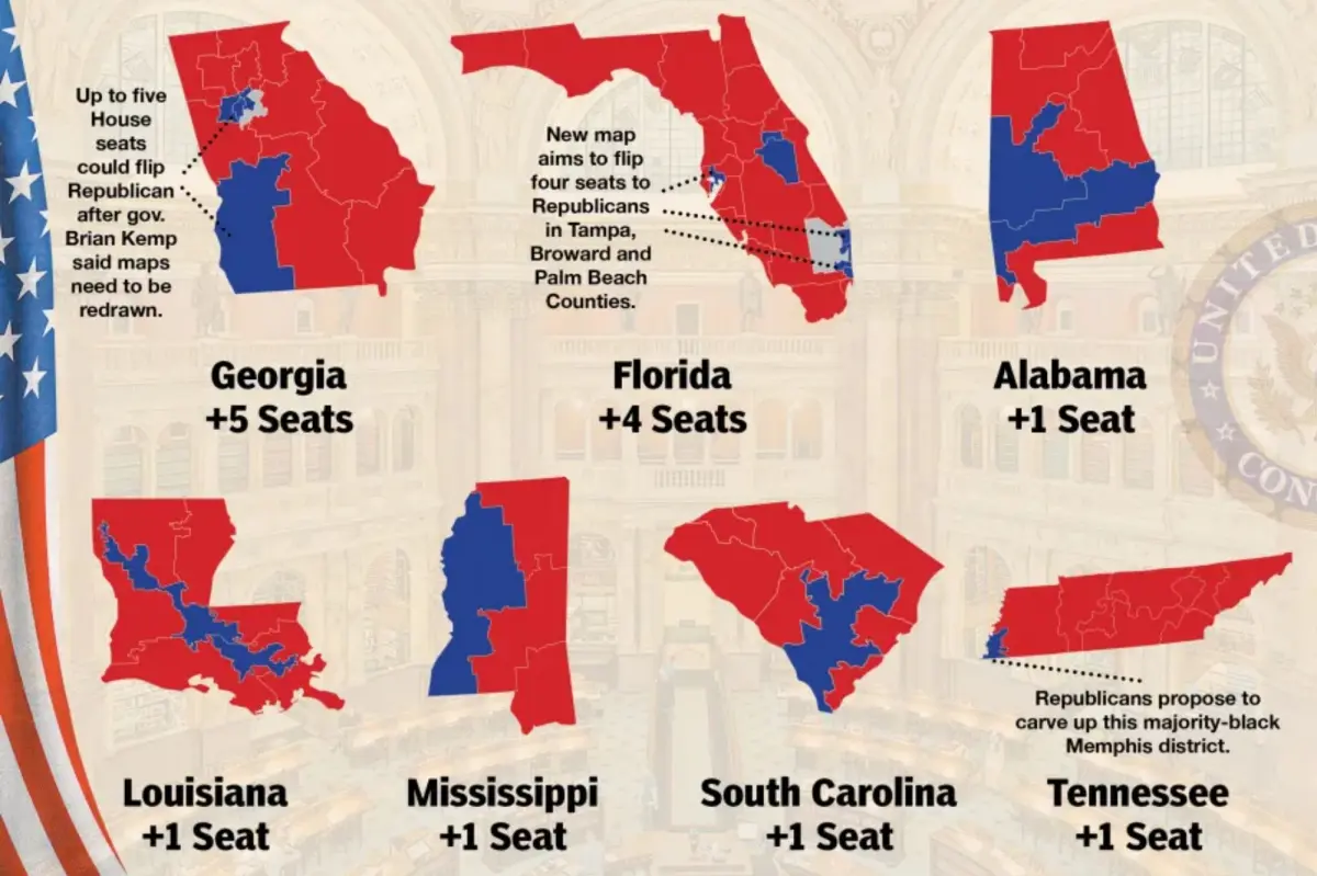 Changes in district boundaries following the Supreme Court ruling may benefit the GOP in upcoming elections.