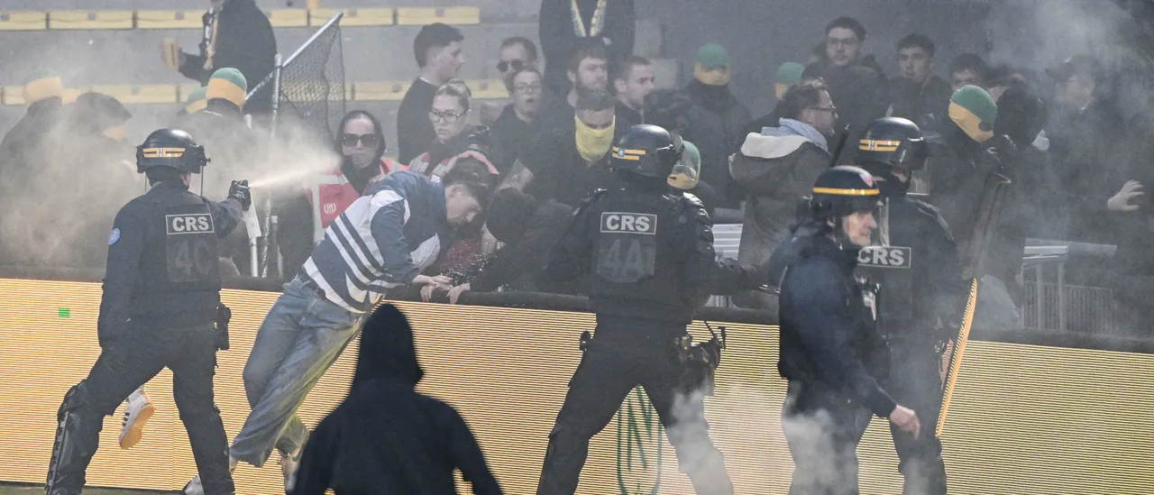 Chaos Erupts During Nantes, Toulouse Match After Fans Break Security and Invade the Field
