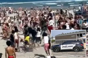 Chaos at Rhode Island beach results in three stabbings and 11 arrests