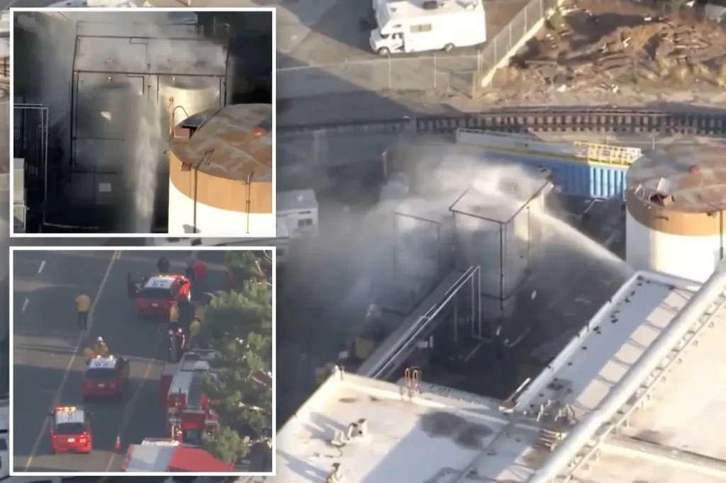 Chemical leak at a Southern California plant prompts evacuations