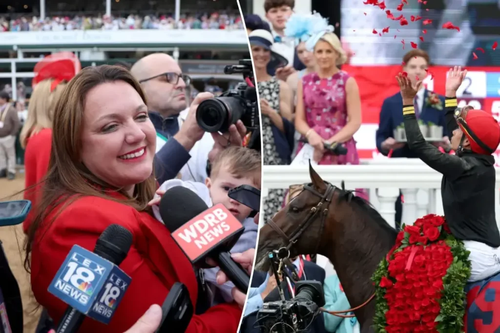 Cherie DeVaux, trainer of Golden Tempo, creates history at the Kentucky Derby