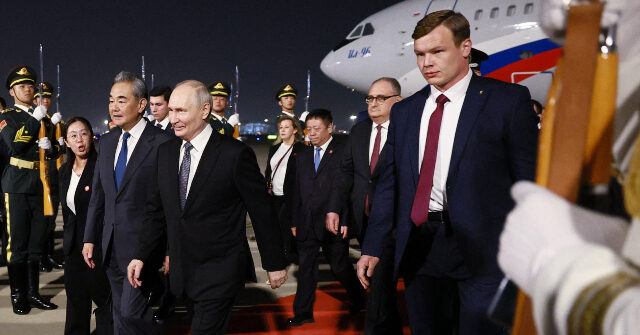 China Rolls Out the Red Carpet for Vladimir Putin Days After Trump's Visit