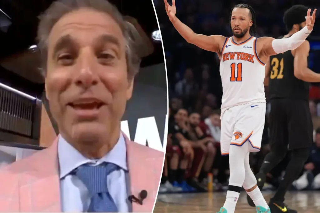 Chris Russo missed the Knicks' comeback after taking two Valiums