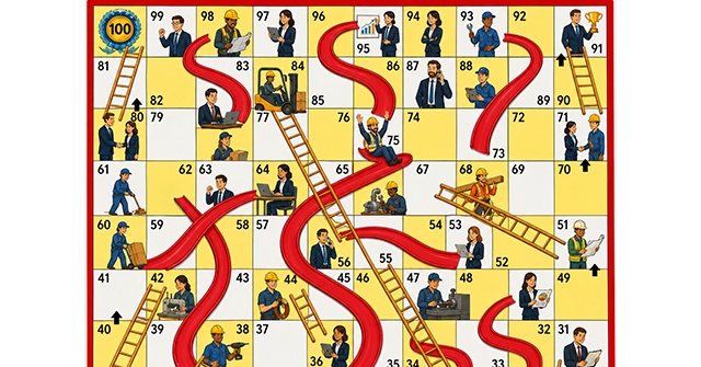 Chutes and Ladders in the U.S. Economy