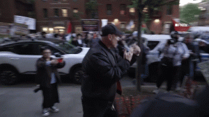 Clash at Brooklyn expo occurs as anti-Israel activist uses pepper spray