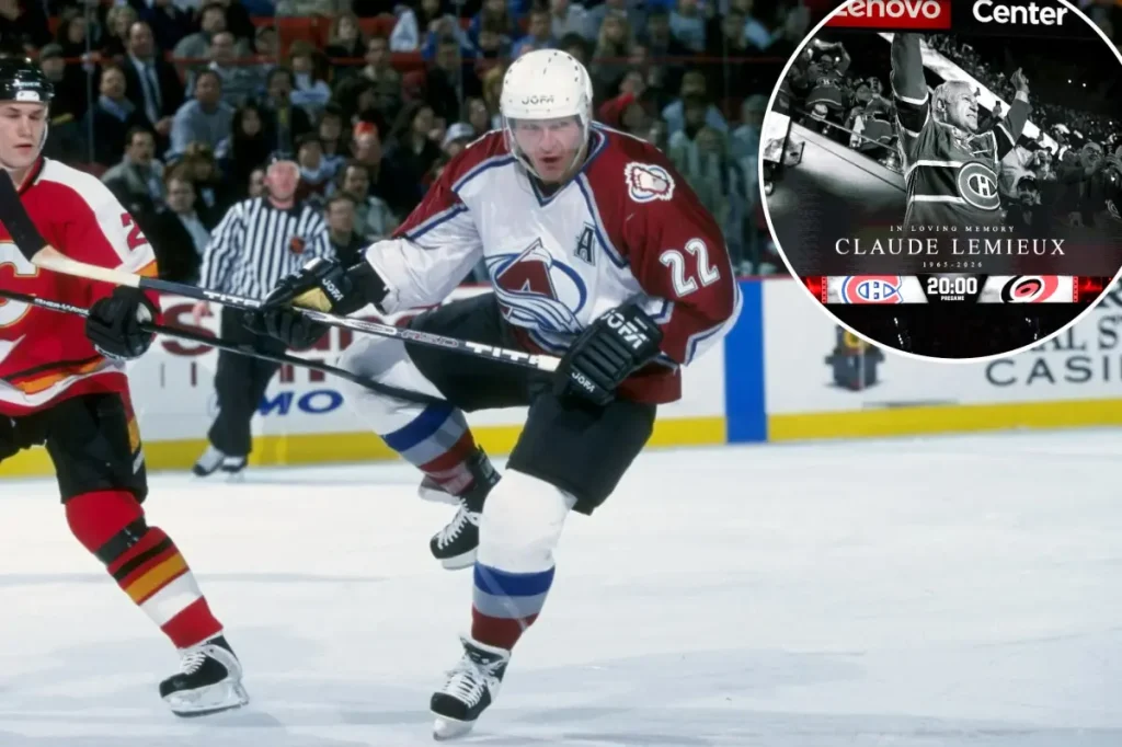 Claude Lemieux recognized before Eastern Conference Final Game 5