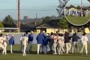 Close call for a fight disrupts La Salle-Bishop Amat high school baseball game