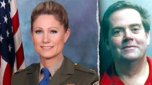 Colleagues of the CHP captain say she behaved strangely before her husband's death.